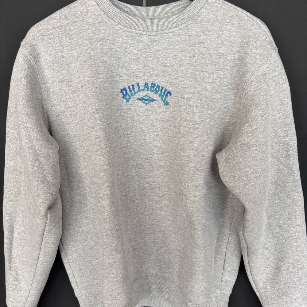 Billabong Heather Gray Fleece Sweatshirt